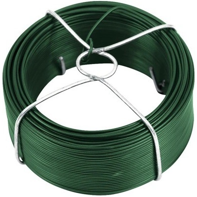 Vázací drát PILECKÝ Zn + PVC zelený v drátěném obalu délka 50 m síla drátu 1,4 mm