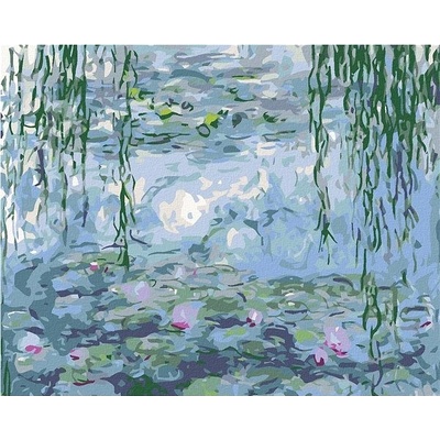 Zuty Malování podle čísel Lekníny C.Monet 100 x 80 cm vypnuté plátno na rám