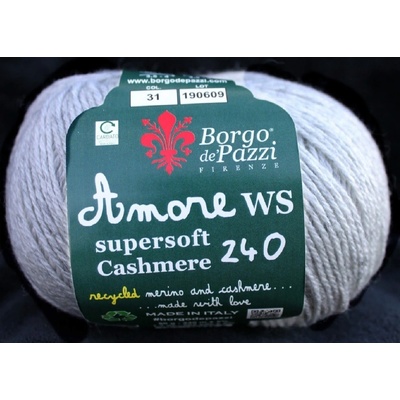 Borgo de Pazzi Amore WS Super soft Cashmere 240 rugiada 31