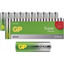 GP Super Alkaline AA 20ks 1013200210