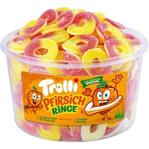 Trolli Троли кръгчета праскови 1, 2 кг