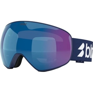 Bliz Ски маска Bliz Floz Cat. 3 VLT 13% Ski goggles - Matte Dark Blue / Brown with Blue Multi - размер One Size (417-3958-0311)