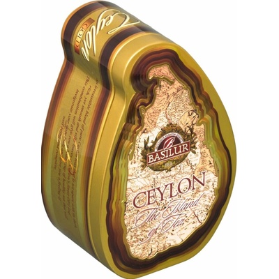 BASILUR Island of Tea Gold Ceylon plech 50 g