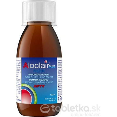Aloclair PLUS roztok 120 ml
