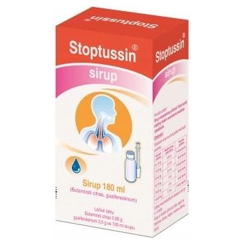 STOPTUSSIN POR 0,8MG/ML+20MG/ML SIR 1X180ML