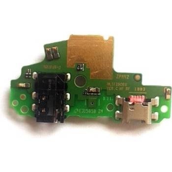 Huawei P Smart - Nabíjací Konektor + Mikrofón + Jack Konektor PCB Doska
