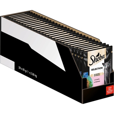 Sheba Selection in Sauce losos 28 x 85 g