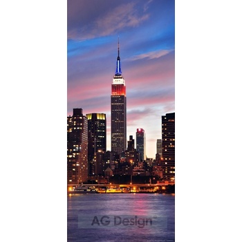 AG Design FTV-1501 Papírová fototapeta N.Y. Sunset, rozměry 90 x 202 cm
