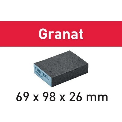 FESTOOL Brúsna špongia 69x98x26 120 GR-1ks Granat 201082 201082-1