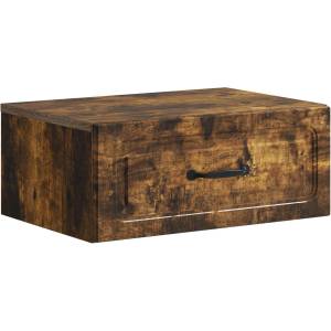vidaXL Спален шкаф с монтаж на стена Опушен дъб 49 x 34, 5 x 20 см (899305)