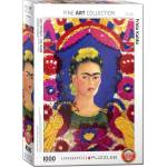 EUROGRAPHICS - Puzzle Self Portrait Frida - 1 000 piese