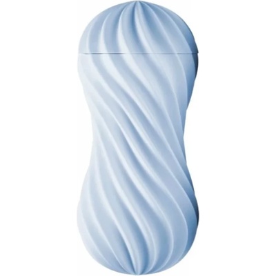 Мастурбатор, копринена мекота - Tenga Flex Silky Blue (TENGA00232)