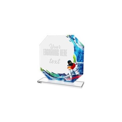 Poháry Bauer Skleněná trofej CR2024302M54 Snowboard
