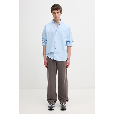 APC A. P. C. риза мъжка памучна Mateo Logo (COHOE.H12599)