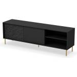 Bogdan Furniture Europe ТВ Шкаф Мебели Богдан Bullet RTV-1-E20, черен цвят