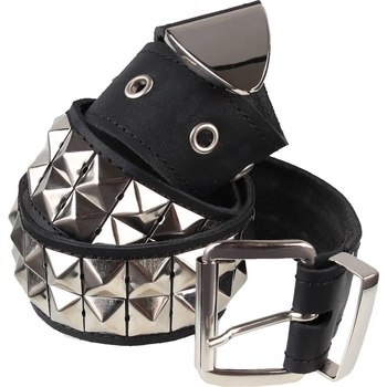 Image 1 of Black & metal пирамидален колан 2 - pas-015