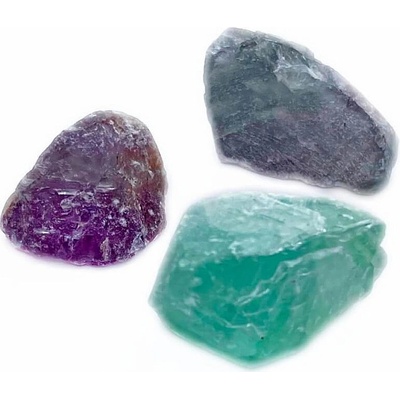 Nefertitis Fluorit duhový surový NF35368 - XXL - cca 4 - 5 cm