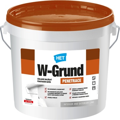 HET W-Grund základný maliarský penetračný náter 5 kg