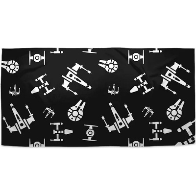 Sablio Uterák Star Wars Vesmírne lode Pattern 70 x 140 cm