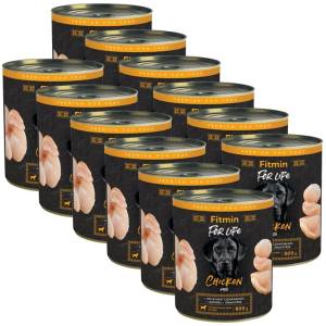Fitmin Консерва Fitmin For Life CHICKEN пате 12 x 800 г