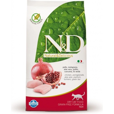 N&D GF Cat Adult kuře & granátové jablko 10 kg