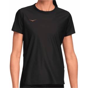 HOKA Дамска тениска HOKA Women's Airolite Short Sleeve 2.0 Running shirt - Black (916-5535-0113)
