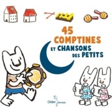 45 comptines et chansons des petits (CD)