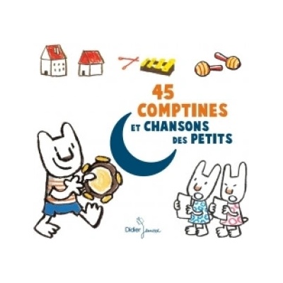 45 comptines et chansons des petits (CD)