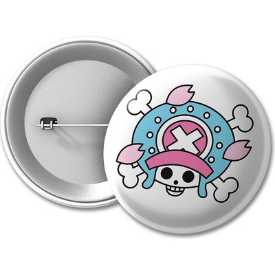 One Piece placka Vlajka Chopper 50 mm