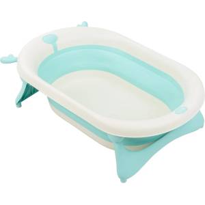 KikkaBoo Сгъваема бебешка вана KikkaBoo - Foldy, 80 cm, Mint (31402010023)