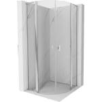 Mexen Mist L полукръгла душ кабина отваряема 90 x 90 см, прозрачна, хром - 8A32L-090-090-01-00 (8A32L-090-090-01-00)