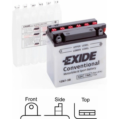 Exide 12N7-3B
