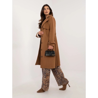 Och Bella Coat-TW-PL-BI-2209.71P-camel hnedá