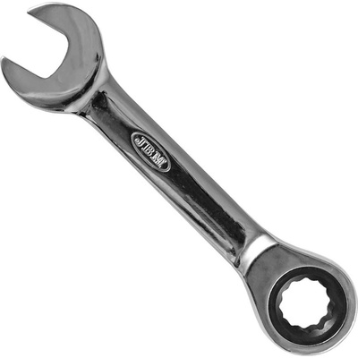 JBM Krátký kombinovaný ráčnový klíč 12 mm 13493