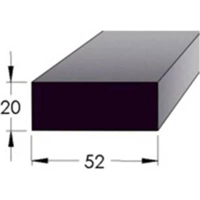 Lať podkladová 52x20mm, délka 240cm, nastavovaná