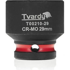 Tvardy Ударна вложка Tvardy 1/2" 6-стенна 29mm CR-MO 81845 (T00210-29)