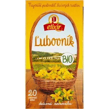 Agrokarpaty Bio Ľubovník bodkovaný bylinný čaj čistý prírodný produkt 20 x 2 g