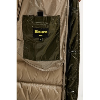 Blauer Пухено яке Blauer CARVER в зелено зимен модел BLUK03147 (BLUK03147)