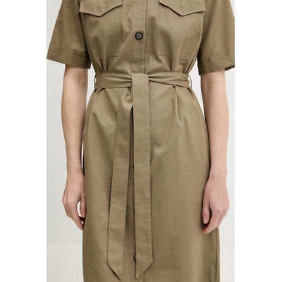 Barbour Рокля с лен Barbour NICOLE (LDR0894)