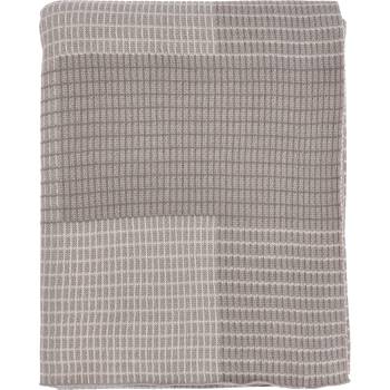 Södahl Карирано одеяло Interlace 130 x 170 см таупе (15576)
