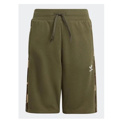 adidas Спортни шорти Camo Shorts IC5146 Зелен Regular Fit (Camo Shorts IC5146)