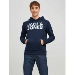 JACK & JONES Суитшърт jjecorp logo sweat hood noos