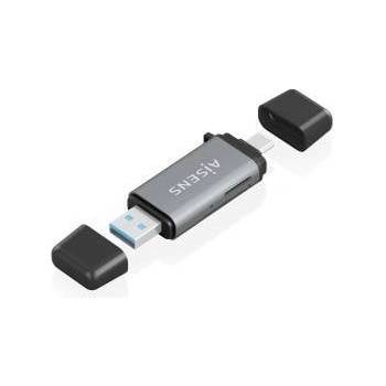 AISENS Четец за карти Aisens ASCR-2AC11-GR Сив