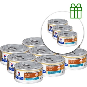 Hill's Hill s Prescription Diet k/d Stew Грижа за бъбреците консерви за котки тон 82 г, 9+3 БЕЗПЛАТНО
