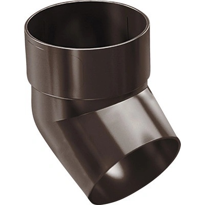Precit Roof Koleno pro okapový svod Ø 63 mm 67° plast hnědé