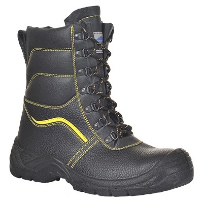 PORTWEST STEELITE PROTECTOR S3 CI FW05 Bezpečnostní holeňová obuv černá