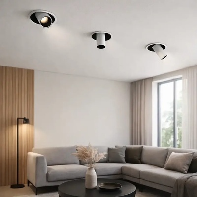 ЛУНА dani bm 7w 3000k 30° Ф106 h100 wh (1075)