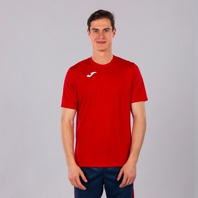 Joma Dámske tričko COMBI WOMAN SHIRT RED
