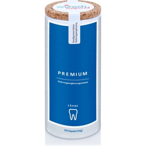Wunschkapsel Premium Формула за здрави зъби и свеж дъх, 290 капсули, Wunschkapsel (WK_PREMIUM_ZAEHNE)