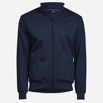 Tee Jays mikina na zips Modrá